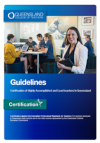 Guidelines: Certification of Highly Accomplished and Lead teachers in Queensland